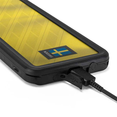 Sweden Soccer Flag Galaxy S20 Plus Waterproof Case